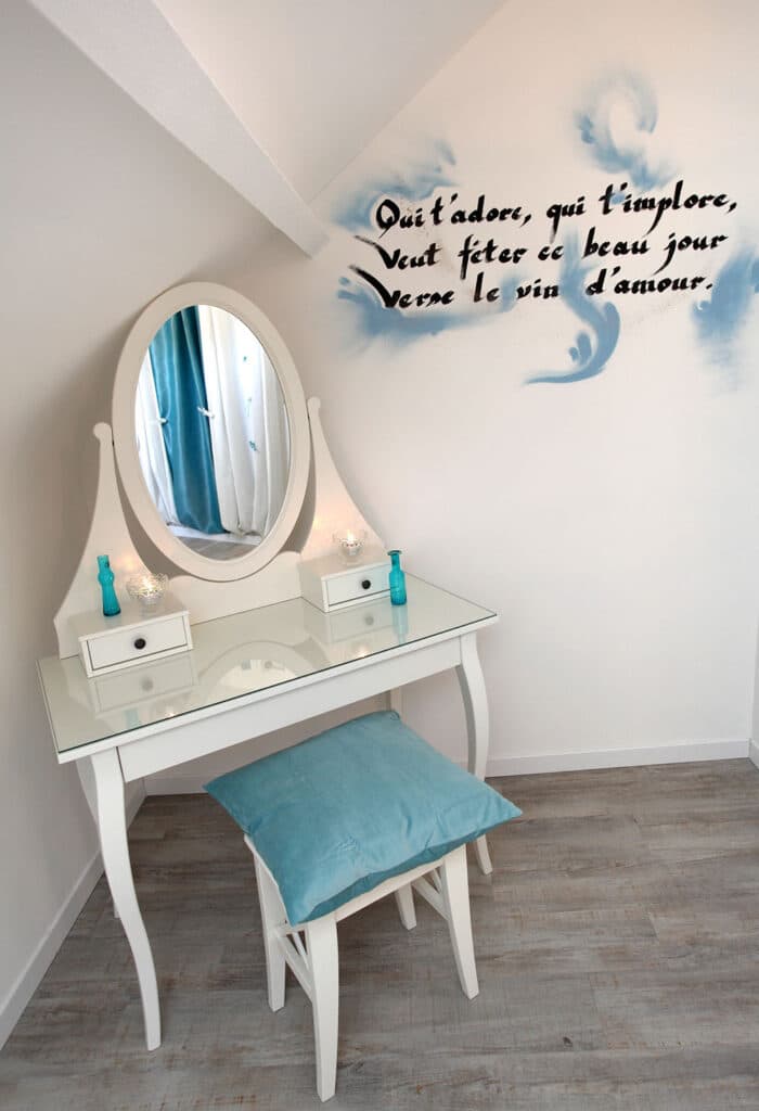 Chambre pour un séjour au cœur des vignes